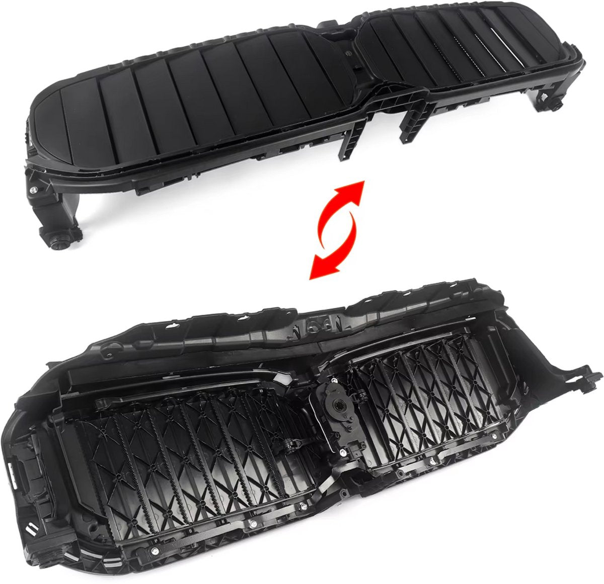 Voorbumper Radiatorrooster met Motor Pro- Voor BMW 5 Serie G30 G31 LCI (2020+) - Auto accessoires