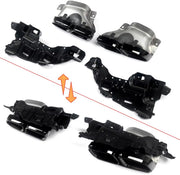 Achterbumper - Voor Mercedes C-Klasse W205 C63 AMG - Auto accessoires - Diffuser - Carbon Look - Met uitlaat tips