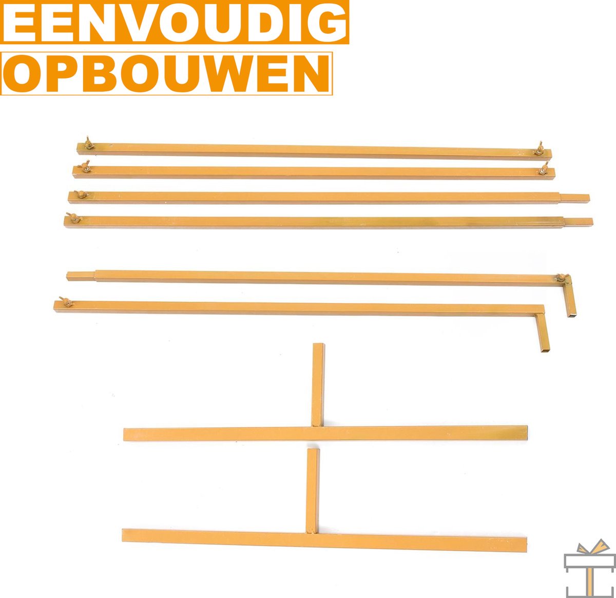 Happyment Bruiloft decoratie - Rozenboog - Boog - Backdrop frame - Versiering accessoires - Wit - 3x3M