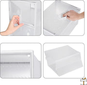 Bolt Edge Schoenenbox - Transparant - 12 stuks - Sneakerbox - Opbergsysteem