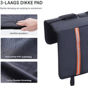 Achterklepkussen 157cm - Pick-Up Kussen - Voor 6 Fietsen - Met Reflectie Strips