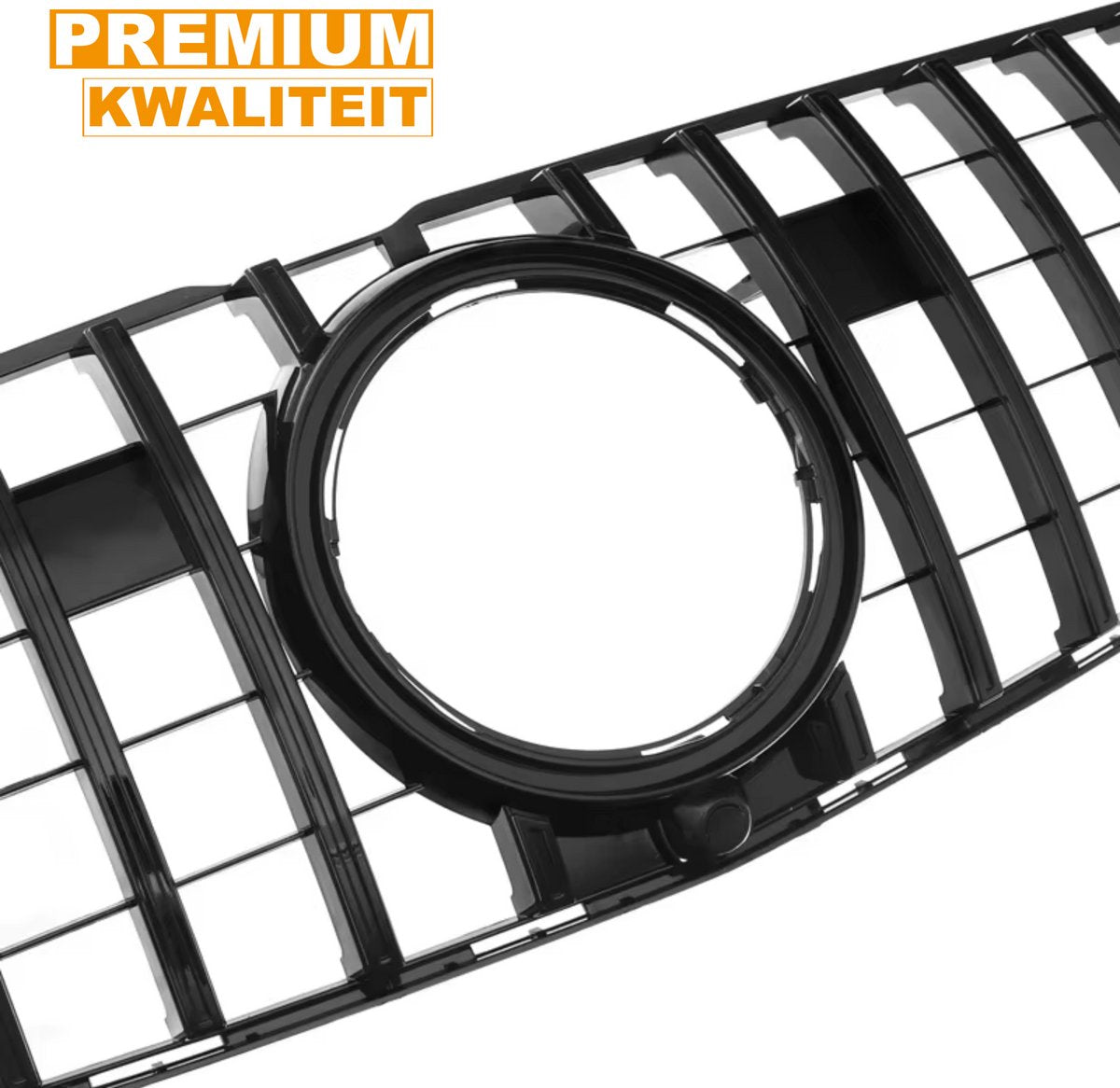 Voorbumper - Voor Mercedes GLS-Klasse X166 2016-2019 - Auto accessoires - GT grille - Voorgrille - Gloss Zwart