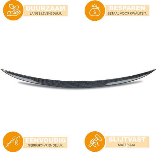 Achterspoiler - Voor BMW 3-Serie E92 Coupé/M3 Coupe 2006-2013 - Auto accessoires - Kofferbakspoiler - Vleugel - Carbon Look