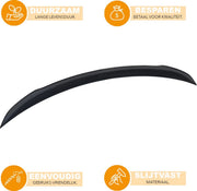Achterspoiler Vleugel Zyrell - Gloss Black - Voor Mercedes A-Klasse W177 Sedan A35 - Tail Spoiler - Auto Accessoire