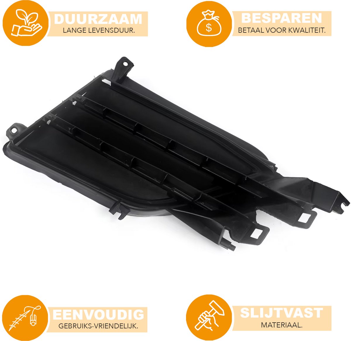 Voorbumper Grille - Rechts & Links - Voor Tesla Model S (2016-2020)