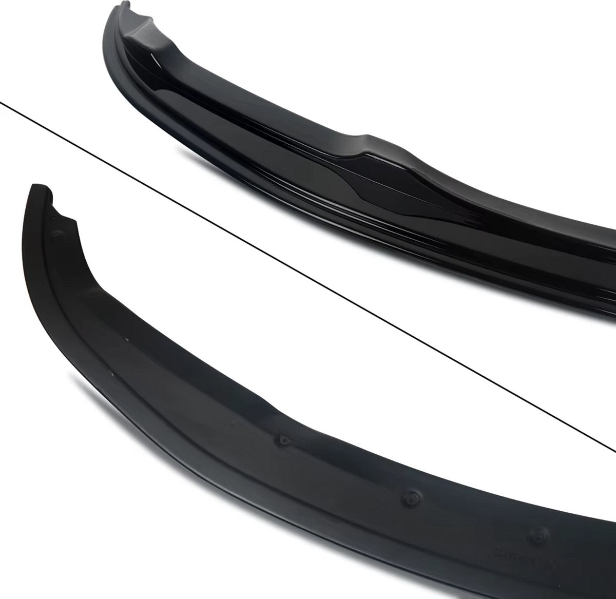 Voorbumper Bescherming Splitter Lip - Voor BMW 3 Serie E90/E91 M Sport (2005-2008) - Gloss Zwart - Auto accessoires