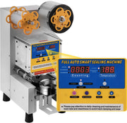 Cup Sealing Machine - Seal apparaat - 220V - 450W - Afdichtmachine voor Bekers - 10-200mm