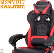 Bolt Edge Gamestoel - Zwart - Ergonomisch - Verstelbaar - Met Voetsteun