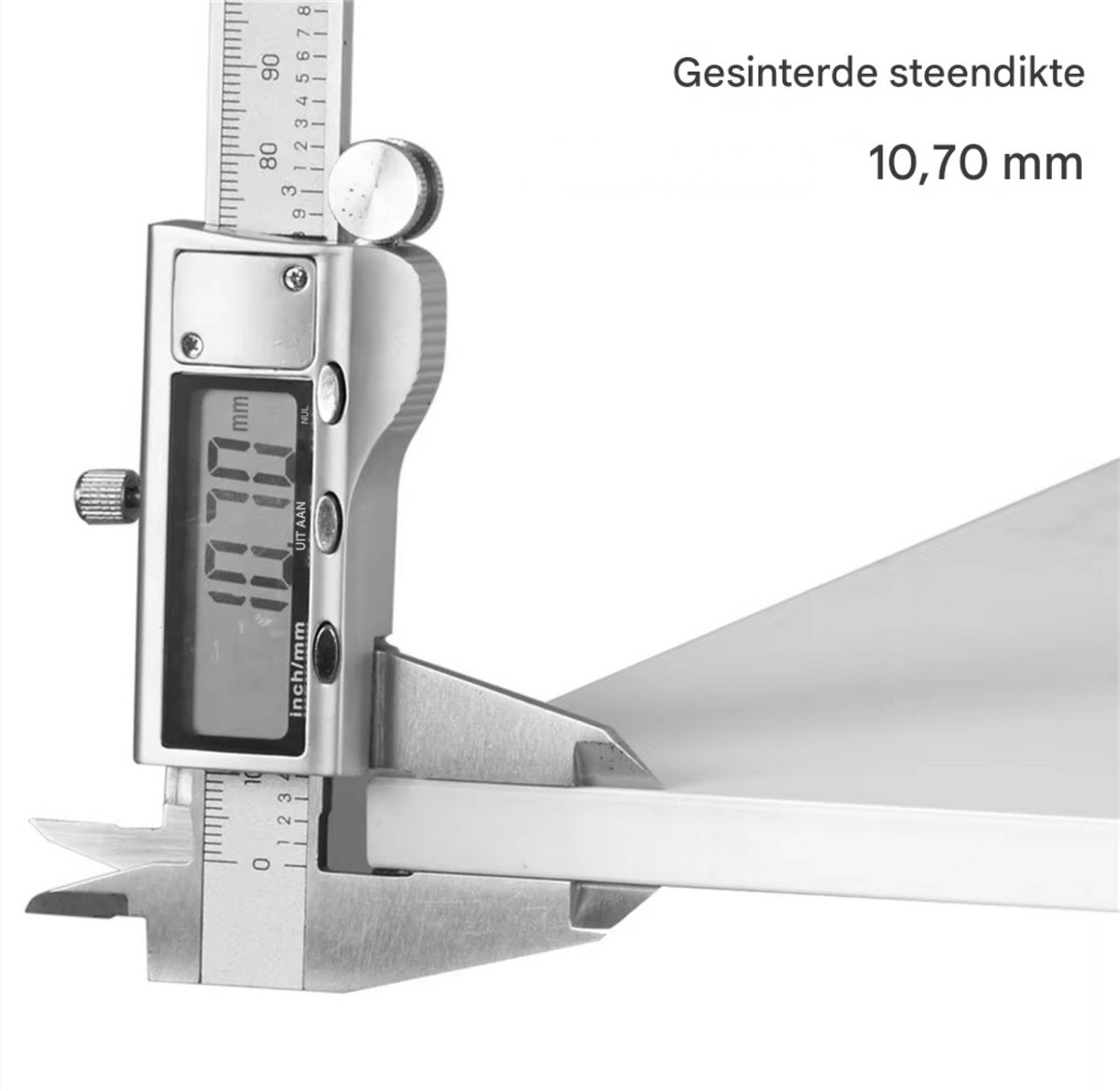 Eettafel Valora - Ronde Eettafel Marmer - Eetkamertafel - Voor Eetkamer of restaurant - 80 cm - 4 personen - Grijs