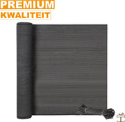 Happyment® Zichtbreeknet deluxe - Zichtdoek - Privacy doek - Net schutting - Windbreekgaas - 1x15 meter