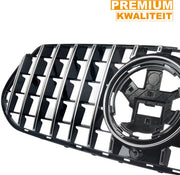 Voorbumper - Voor Mercedes GLE-Klasse W167/V167/C167 2020-2022 - Auto accessoires - Voorgrille - GT Grille - Chroom/Zwart