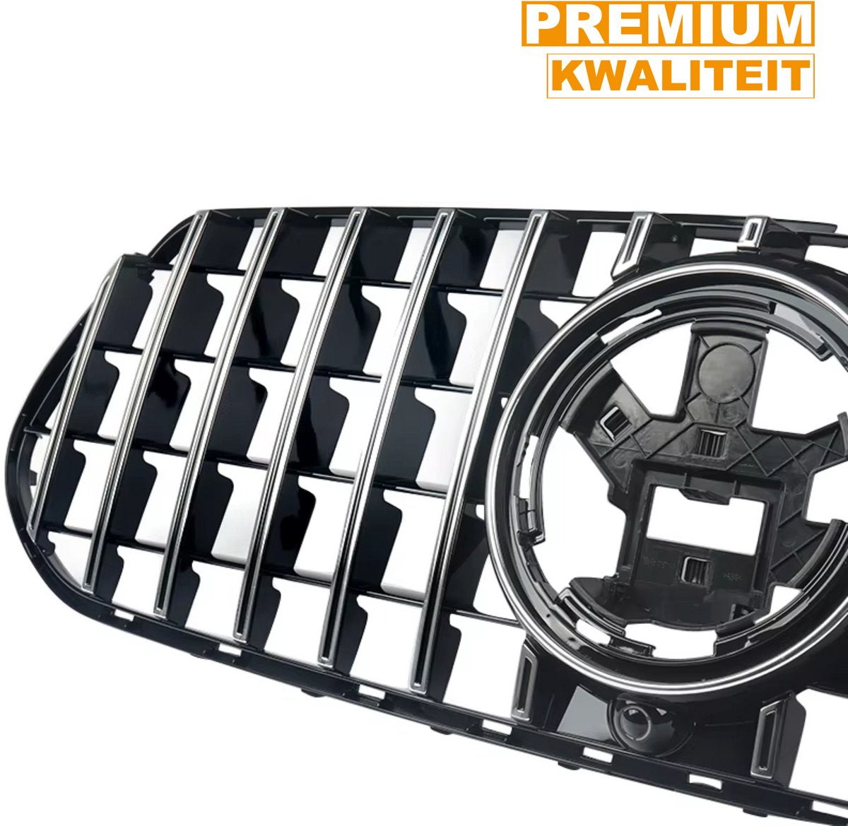 Voorbumper - Voor Mercedes GLE-Klasse W167/V167/C167 2020-2022 - Auto accessoires - Voorgrille - GT Grille - Chroom/Zwart