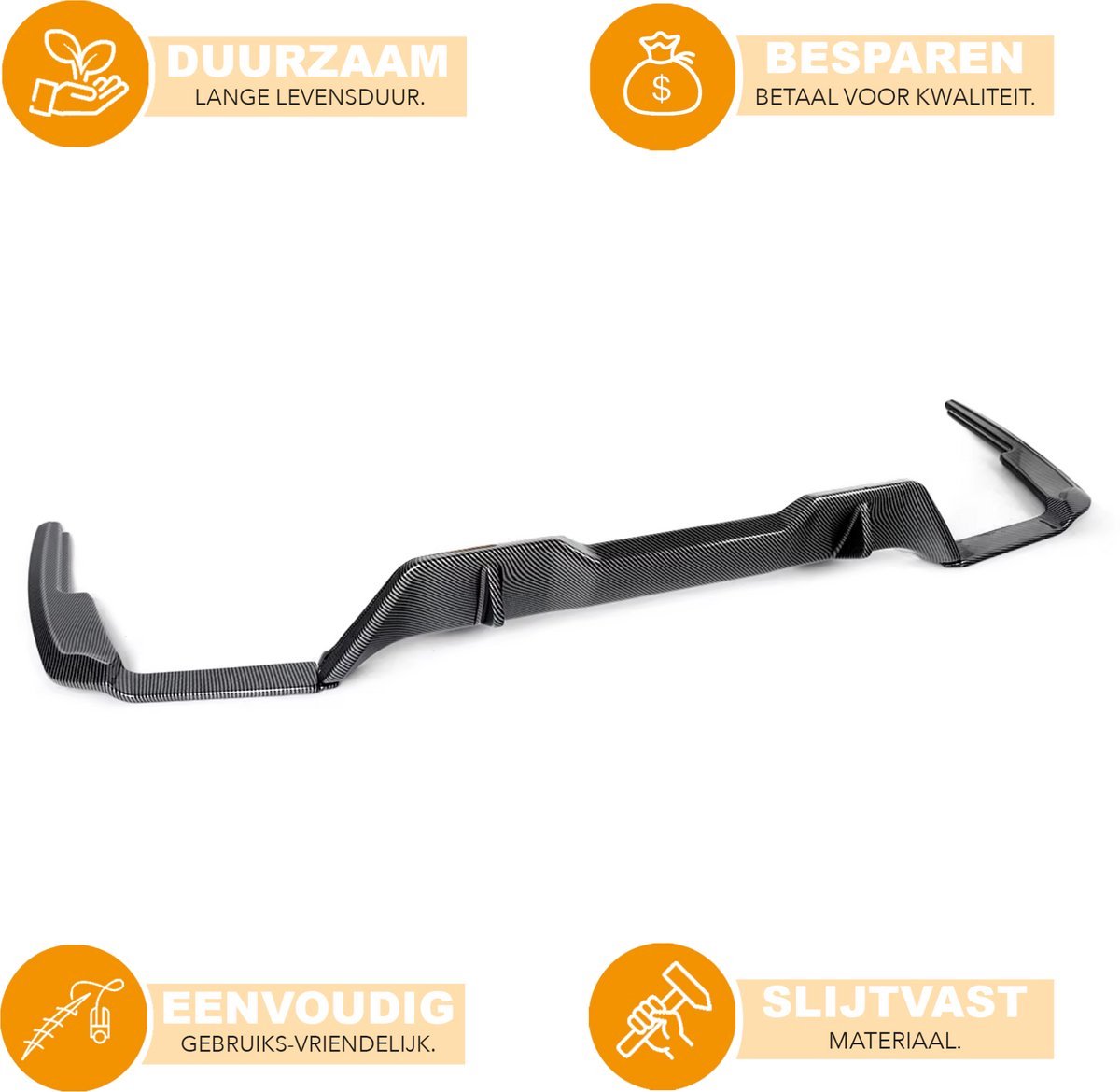 Diffuser Kit Stradix - Achterbumper Diffuser Body Kit Deluxe - Voor BMW F44 228i/M235i 2 Serie (2020-2024) - MP Stijl - Auto accessoires