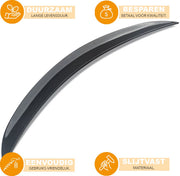 Achterkofferbak Bumper Lip Spoiler - Voor BMW 3 Serie E90 (2005-2011) - MP Stijl - Koolstofvezel Look - Auto accessoires