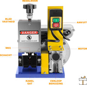 Happyment® Kabelstripper Machine - draadstripper - Automatische Striptang - Kabelpeller - Stripmachine - Elektrisch & Handmatig - Koper - Elektrisch - Black friday - Kerstcadeau