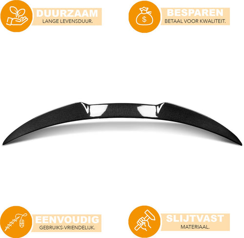 Achterspoiler Deksel - Carbon Look VQ Stijl - Voor Alfa Romeo Giulia Quadrifoglio (2017-2022)