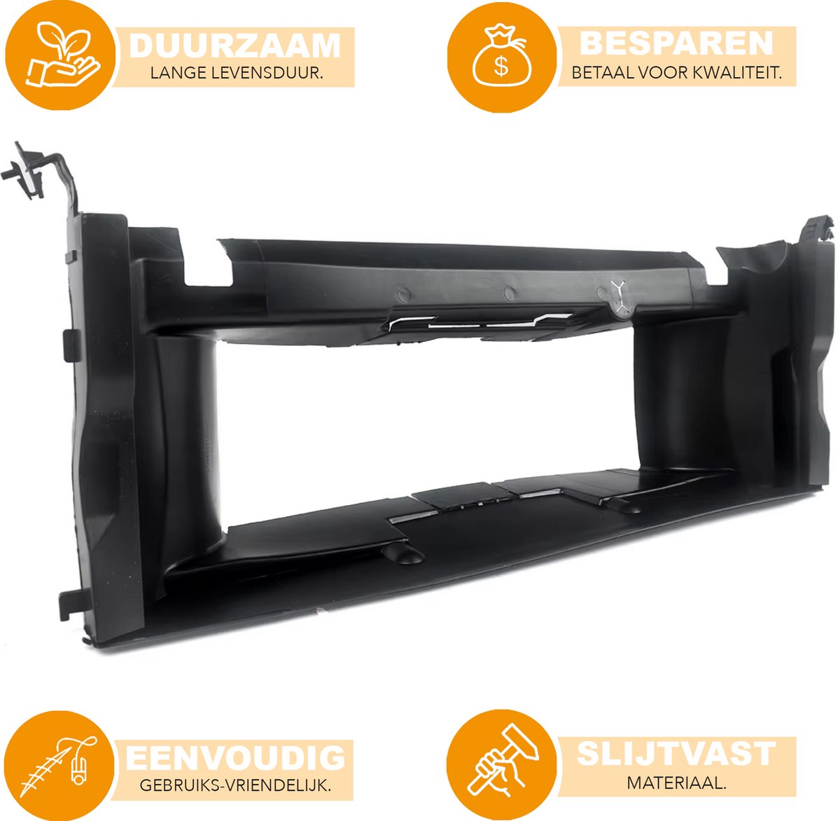 Voorbumper - Voor BMW F30 M Sport 2013-2018 - Auto accessoires - Onderste grille - Luchtgeleider - Zwart