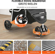 Hondenwandelwagen - Voor honden & katten - Puppy Kinderwagen - Huisdierbuggy - Huisdier