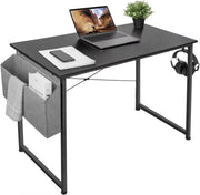 Bureau Nero - Met opbergvak - Voor Computer, PC en Laptop - Volwassenen - Thuiskantoor - 100cm