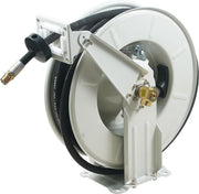 Brandstofslanghaspel deluxe - Slanghaspel - Chroom - Proffesioneel - Brandweerslang - 1.5M
