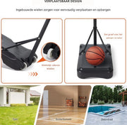 Verstelbare basketbalpaal PRO - Basketbalring - Voor buiten