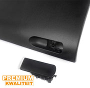 Zwart Handschoenenkastje Deurdeksel - Voor Audi A4 B7 (2001-2008) - Met Gesp - Auto Accessoires