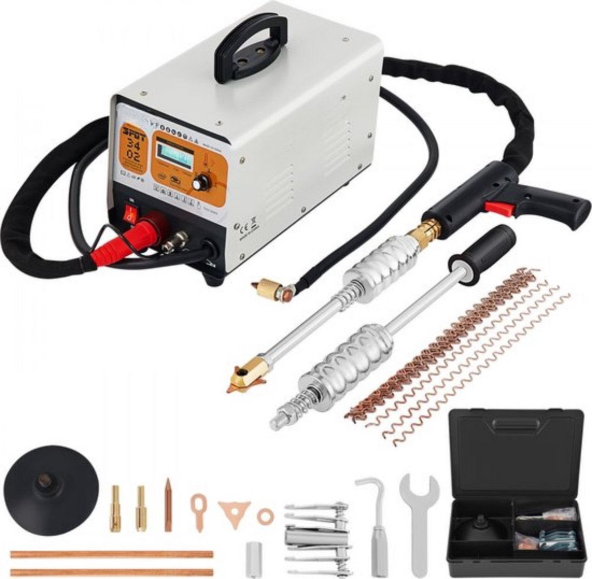 Uitdeukset 3kw - Puntlasmachine - Voor auto - Slagtrekker - Deukentrekker - Zuignap - Zuignaplifter - Auto reparatie