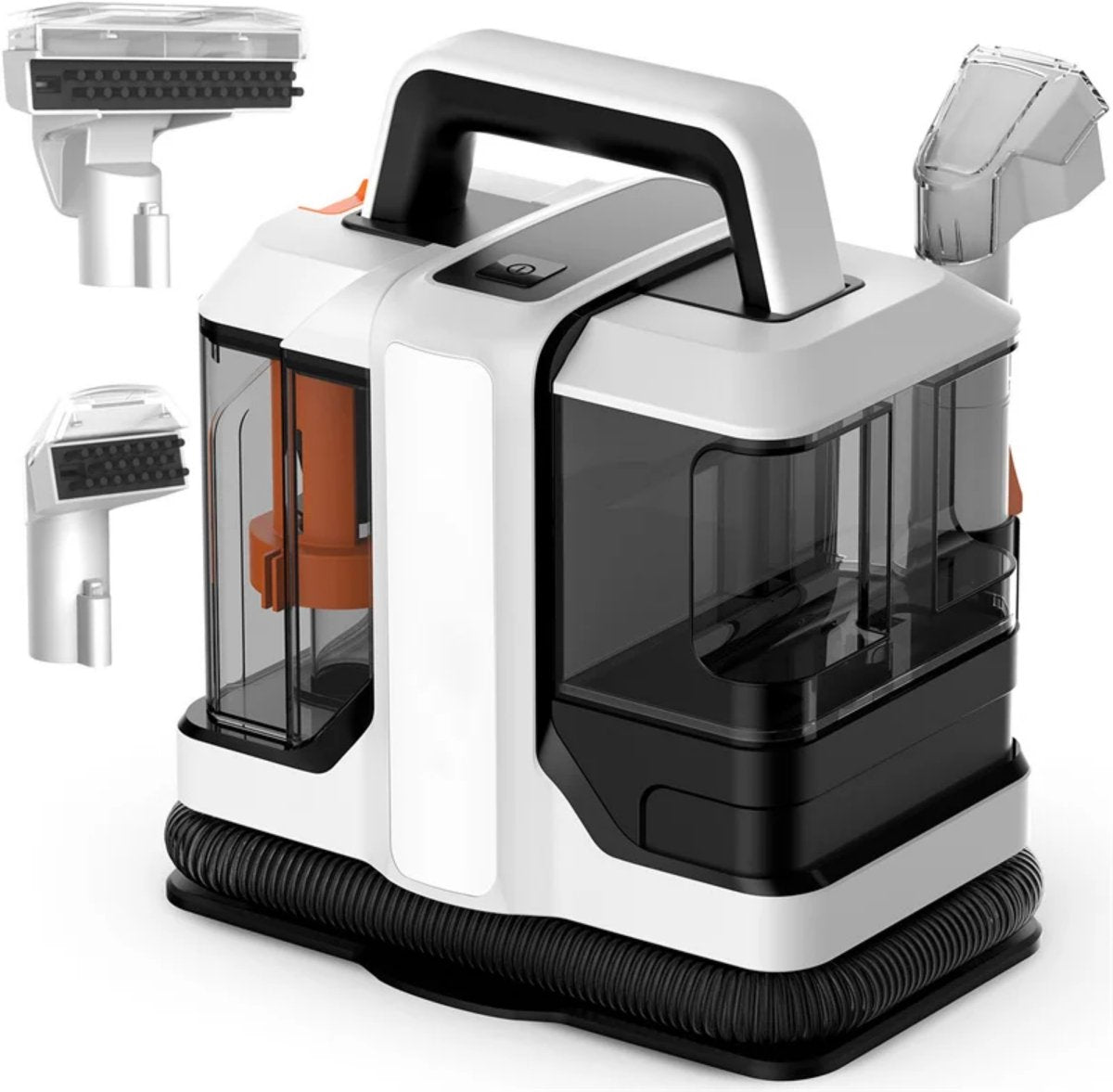Vlekkenreiniger - Tapijtreiniger - Meubelreiniger - Reinigingsmachine - Wasstofzuiger - Voor Tapijtreiniging en Dieptereiniging - Krachtige 500W Borstelmotor - 1500ml Grote Watertank, Laag Geluidsniveau