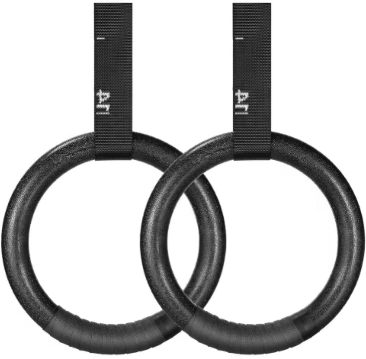 Turnringen Vaylen voor fitness - Anti-slip - 32mm - CrossFit, Gym & Calisthenics - Gymnastiek ringen hout - Krachttraining - Incl. Ophangbanden
