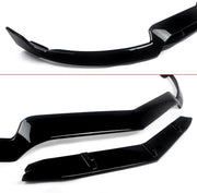 Voorbumper - Voor Mercedes E-Klasse W207 Coupe 2014-2016 - Auto accessoires - Lipspoiler - Gloss Zwart