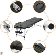 Bolt Edge Massagetafel - Aluminium Massage Bed - Verstelbaar & Inklapbaar - Behandeltafel