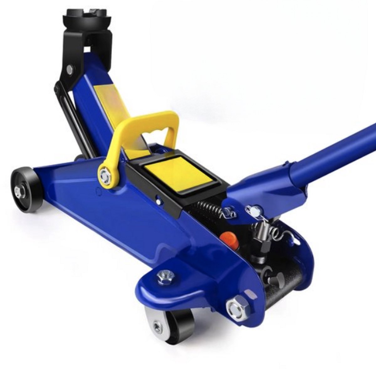 Hydraulische Trolley Jack - 2 Ton - Kraan Hijskop Vloer Jack - Heavy Duty Auto & Caravan Standhouder - Hefgereedschap voor Reparatie