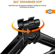 Kraanhefkrik 2 Ton - Roestvrijstalen Schaarwagenkrik - Snelheidshandgreep - Vloerlift Schaarkrik - Hoogte 90mm - 385mm