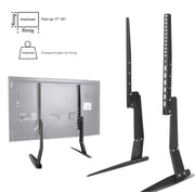 Universele TV Standaard - Voor 17"-55" inch - Tv kast - 600x400mm - Beugel staand