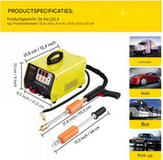 Uitdeukset auto - Deukentrekker - Reparatieset - Slagtrekker - Deukpuntlasser 3KW 220V - Voor deukreparatie