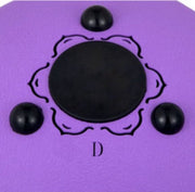Happyment Steel Tongue Drum - 25 cm - 11 noten - Handdrum - Tong drum - Yoga - Handpan - Paars