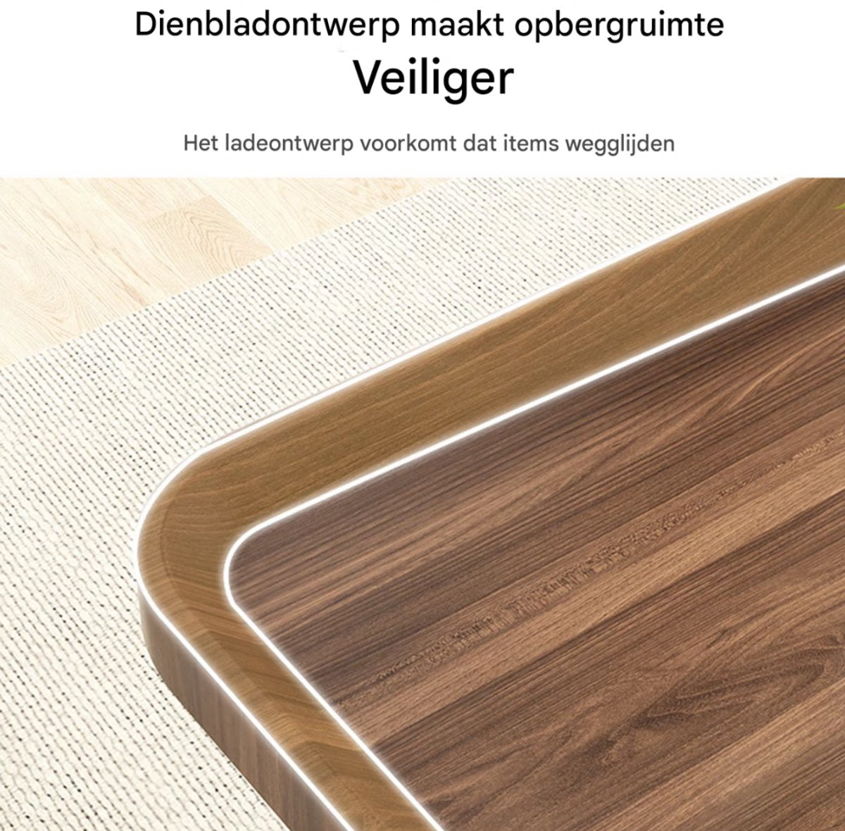 Salontafel Opluence - 2-Delig - Vierkant - Woonkamer - Bijzettafels