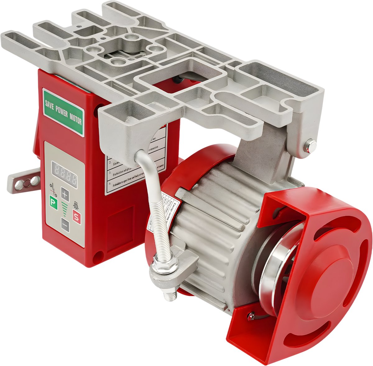 Naaimachinemotor - Voor elektrische naaimachines - Borstelloze, energiebesparende servomotor - Rood