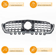 Voorbumper Grille - Voor Mercedes A-Klasse W177 A250/A200/A45 AMG (2018+)- GTR Stijl - Auto Accessoires