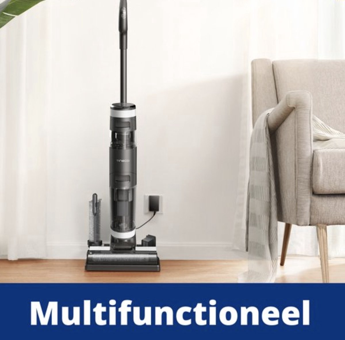 Bolt Edge Stoomreiniger - Elektrisch - Multifunctioneel - Voor vloeren en tapijten
