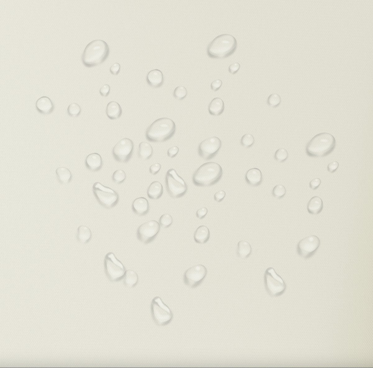 Happyment Rolgordijn met crank - Beige - 100x240cm - Rolgordijnen verduisterend - Luxaflex - Waterafstotend - Isolerend - Zonder of met boren - Voor balkon