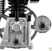 Happyment Luchtcompressor - Hoofdzuiger Twin Cilinder - Eentraps 2.2KW 375 L/Min 12CFM - 11 Bar - 1300Rpm landbouw, industriële & mechanische gebruik.