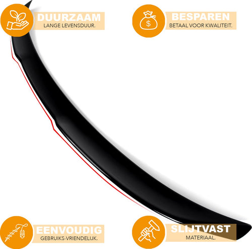 Achterspoiler - Voor BMW G20 M340i G80 M3 2019-2024 - Auto accessoires - Sport spoiler - Achterklepspoiler - Gloss Zwart