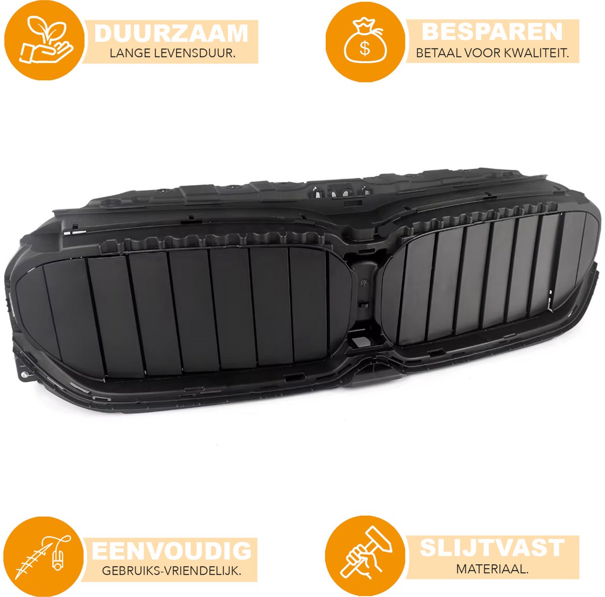 Voorbumper Radiatorrooster met Motor Pro- Voor BMW 5 Serie G30 G31 LCI (2020+) - Auto accessoires
