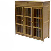 XXL Vintage Schoenenkast - Schoenenrek - 20 paar - Voor Entree - Met deuren