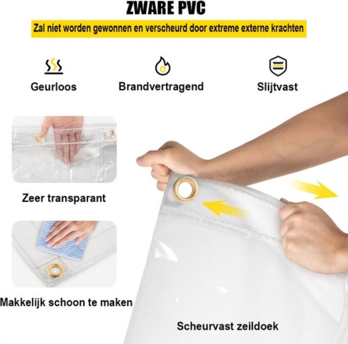 Luxe dekzeil - 3x4 - Tuinmeubelhoes - Beschermhoes