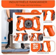 Handheld Betonmixer Vireo - 2600W - 6 Snelheden - Verstelbare Roerder - Elektrische Mix - M14 Mengstaaf