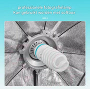 Gloeilamp - Fotolamp - Studiolamp - Verlichting - Daglicht - Voor Softbox Verlichting - E27 Socket - Voor Fotografie en Foto's - 135W - 4 Stuks