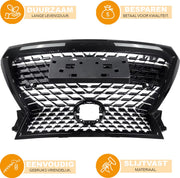 Voorbumper grille Gitro - Voor Lexus RX350/RX450H/RX350L (2016-2019) - Basissport Stijl - Chroom & Zwart