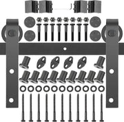 Schuifdeursystemen - 396cm - Schuifdeur rails - Schuifdeursysteem - Railsysteem - Koolstofstaal Staldeurkit